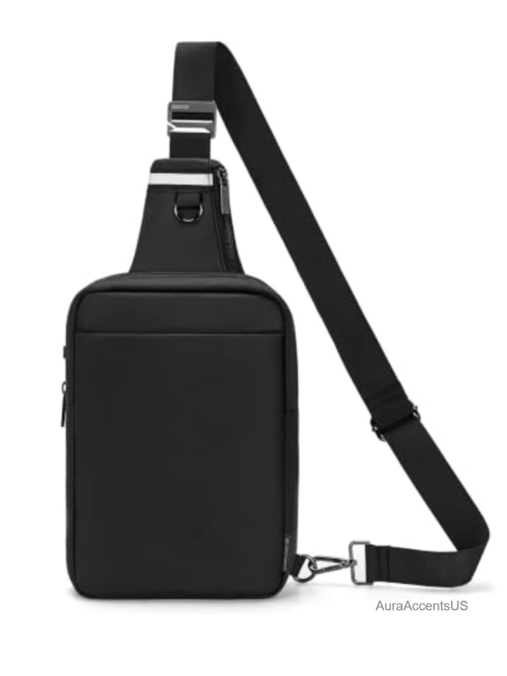 Waterproof RFID Crossbody Sling Bag Men Reversible Anti-Theft